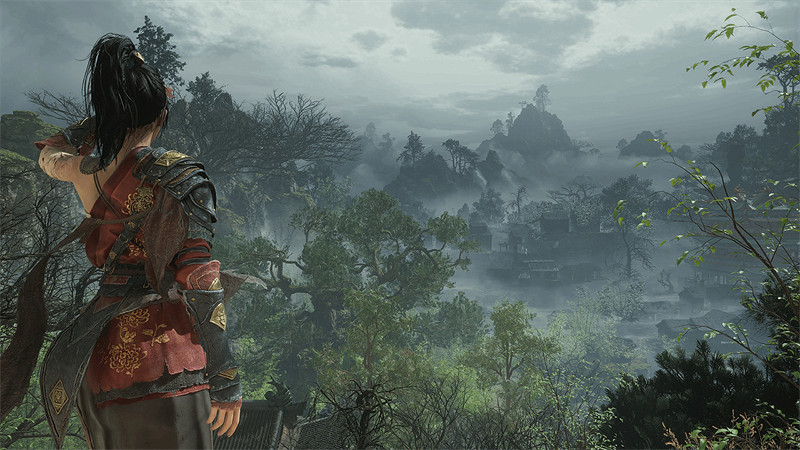 《明末：淵虛之羽》性感女主新截圖:和恐怖人臉怪對決