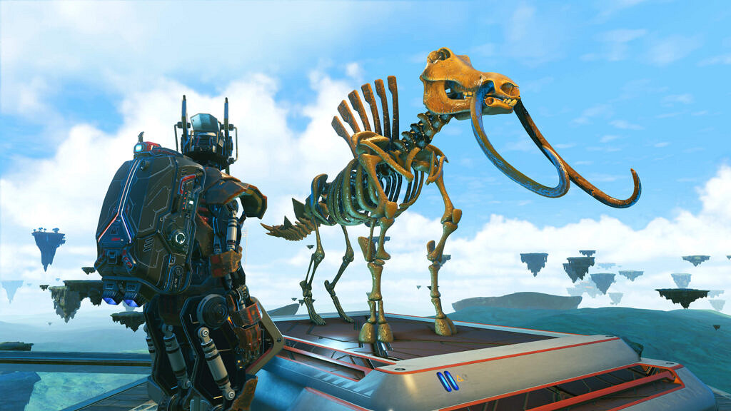 《無人深空》"遺跡"更新上線:新增古生物 挖掘化石! 《無人深空》"遺跡"更新上線:新增古生物 挖掘化石!