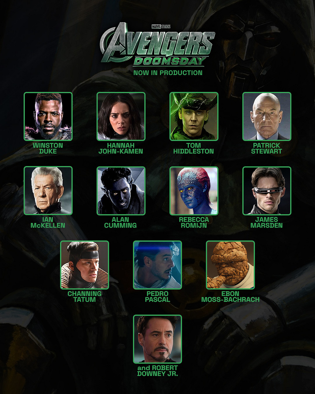 《復仇者聯盟5》現已正式開拍 首批演員陣容揭曉