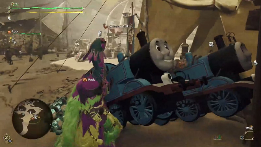 雖遲但到!《怪獵荒野》湯瑪士火車替換鷺鷹龍mod上線 雖遲但到!《怪獵荒野》湯瑪士火車替換鷺鷹龍mod上線