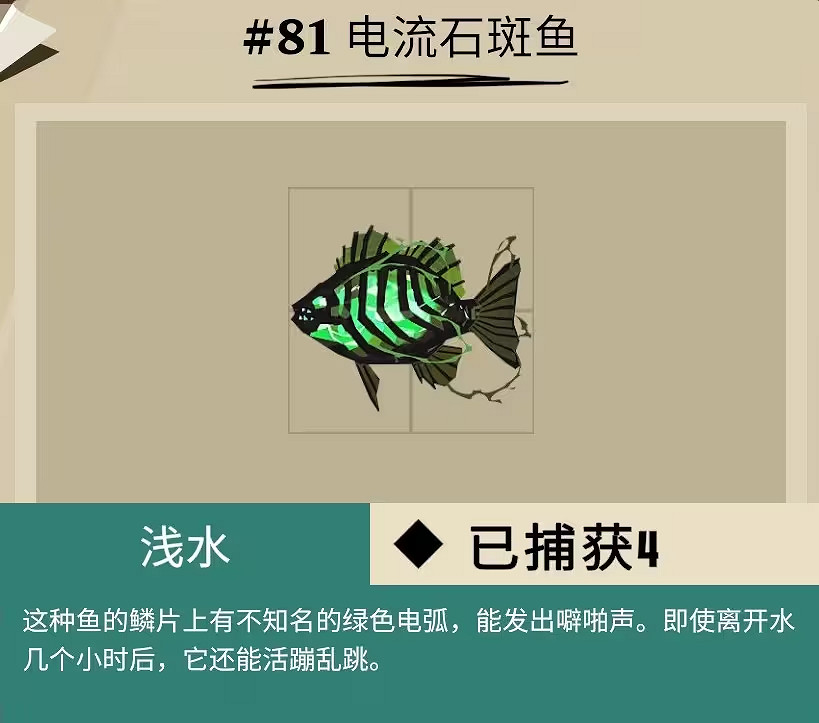 《漁帆暗湧》所有畸變魚圖鑒匯總