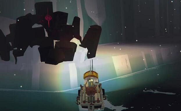 《漁帆暗湧》冰寒之境發光石頭位置