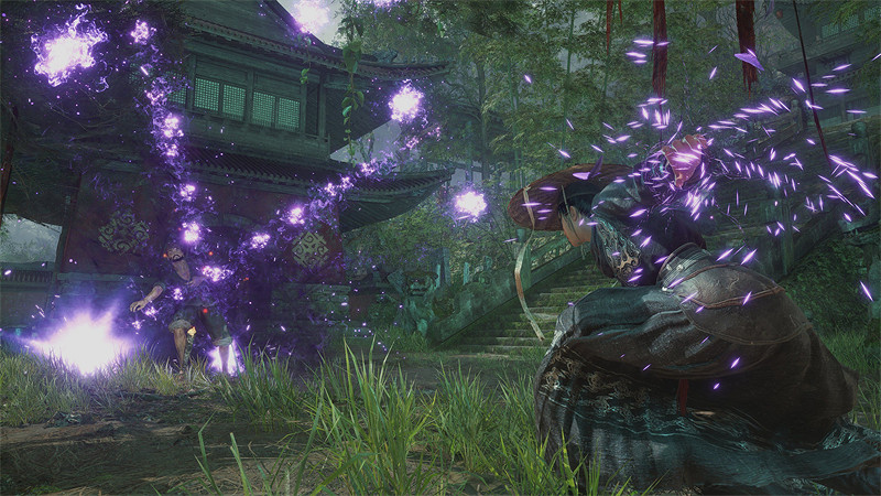 《明末：淵虛之羽》性感女主新截圖:和恐怖人臉怪對決