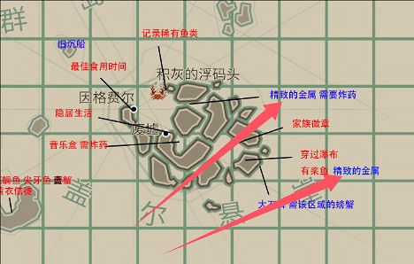 《漁帆暗湧》精致的金屬位置 《漁帆暗湧》精致的金屬位置