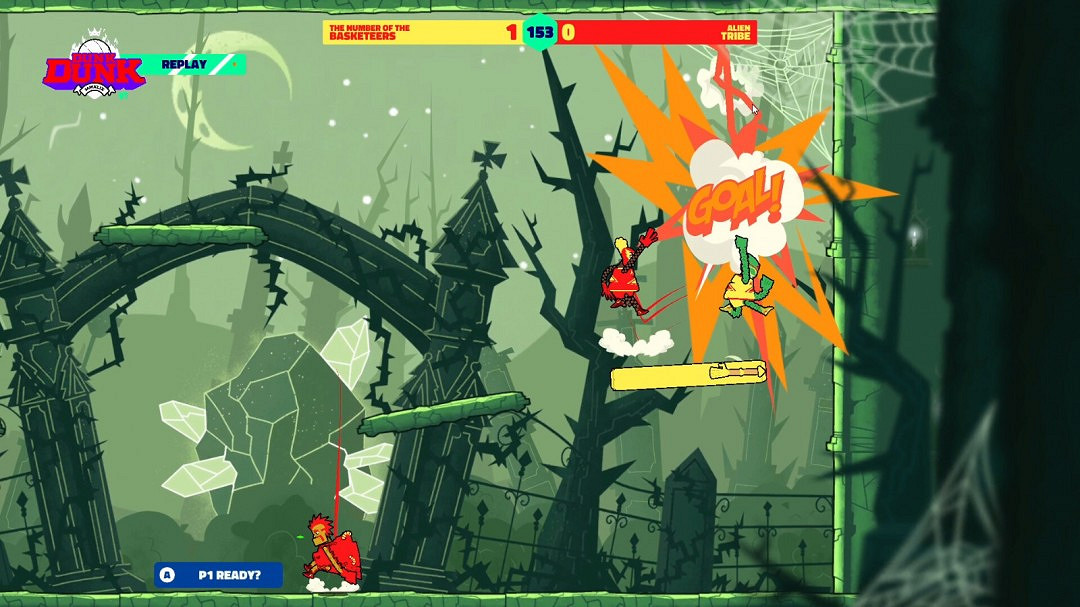 獨立卡通風籃球街機《Dunk Dunk》將於5月8日發售