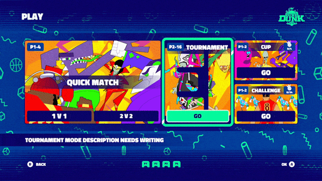 獨立卡通風籃球街機《Dunk Dunk》將於5月8日發售