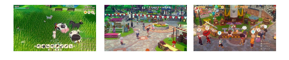 《牧場物語》系列最新作 生活遊戲 《牧場物語 來吧！風之繁華市集》8月28日發售決定！