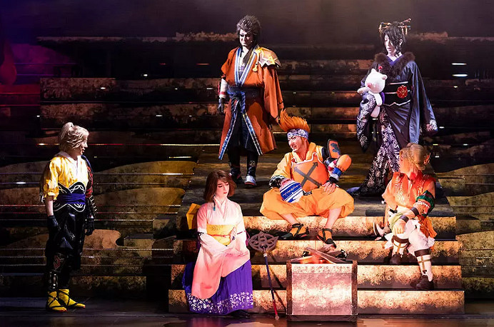 《太空戰士10》歌舞伎現場實拍劇照 別具藝術魅力 《太空戰士10》歌舞伎現場實拍劇照 別具藝術魅力