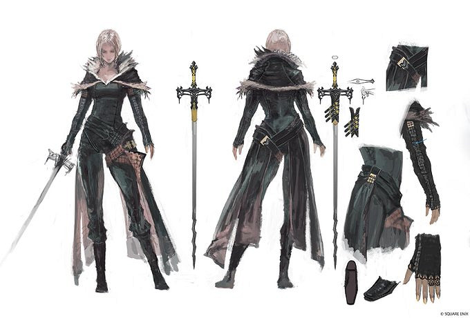 《最終幻想16》角色設計圖公開:超帥約書亞 絕美吉爾! 《最終幻想16》角色設計圖公開:超帥約書亞 絕美吉爾!