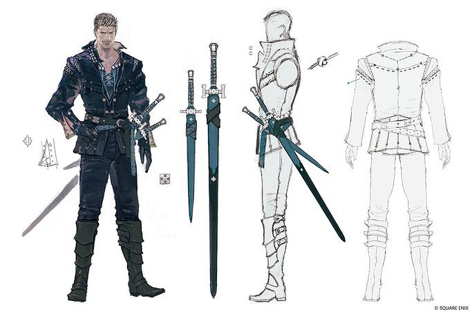 《最終幻想16》角色設計圖公開:超帥約書亞 絕美吉爾! 《最終幻想16》角色設計圖公開:超帥約書亞 絕美吉爾!