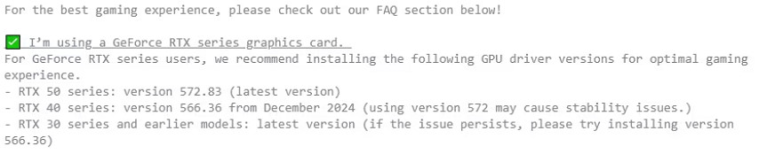 《inZOI》與《狂戰士卡讚》建議40系顯卡回退驅動版本 《inZOI》與《狂戰士卡讚》建議40系顯卡回退驅動版本