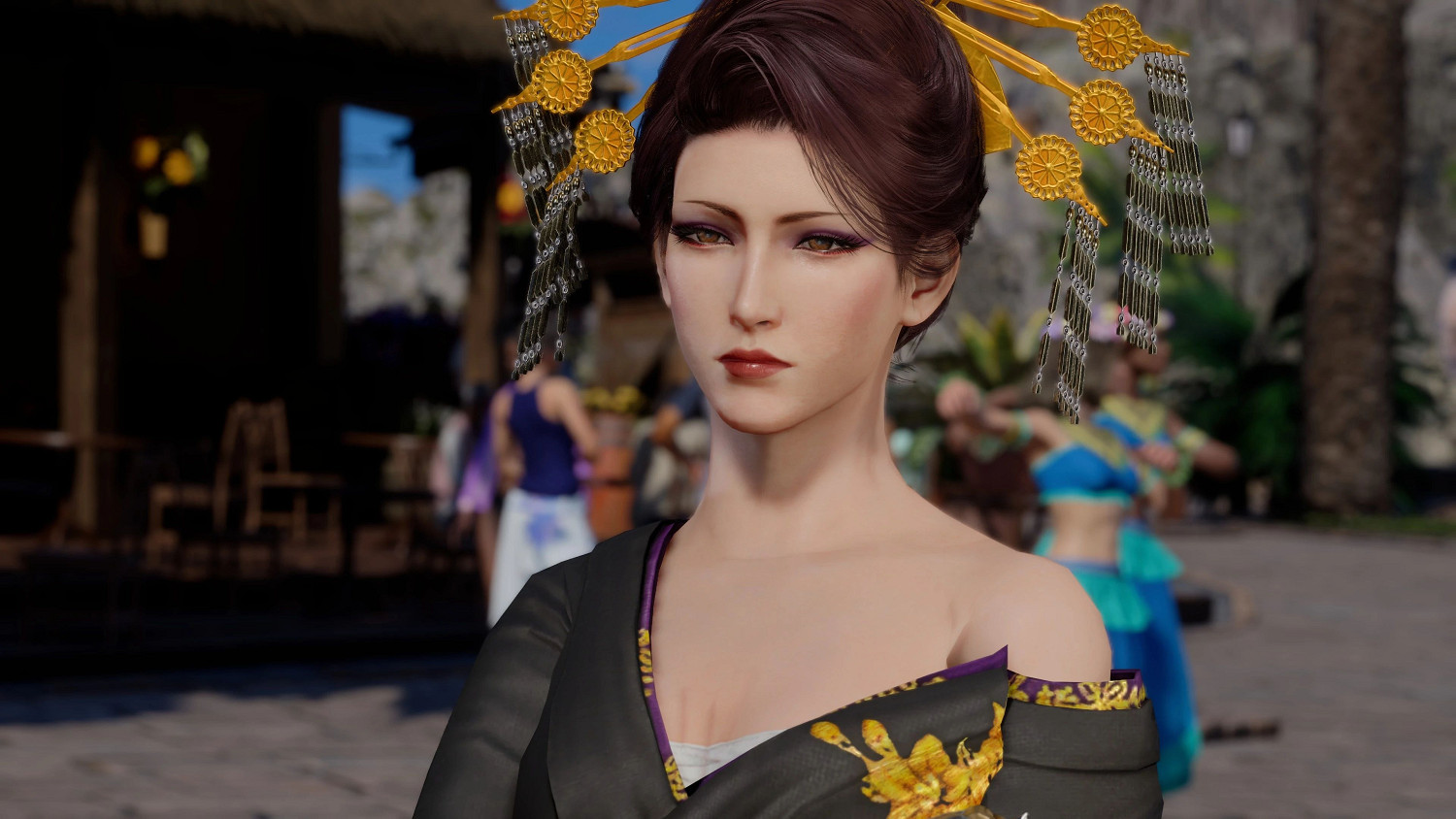 《FF7RB》蒂法變身M夫人:香肩半露 女人味十足! 《FF7RB》蒂法變身M夫人:香肩半露 女人味十足!