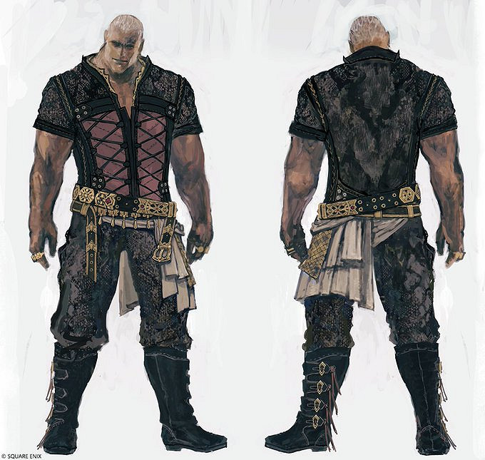 《最終幻想16》角色設計圖公開:超帥約書亞 絕美吉爾! 《最終幻想16》角色設計圖公開:超帥約書亞 絕美吉爾!