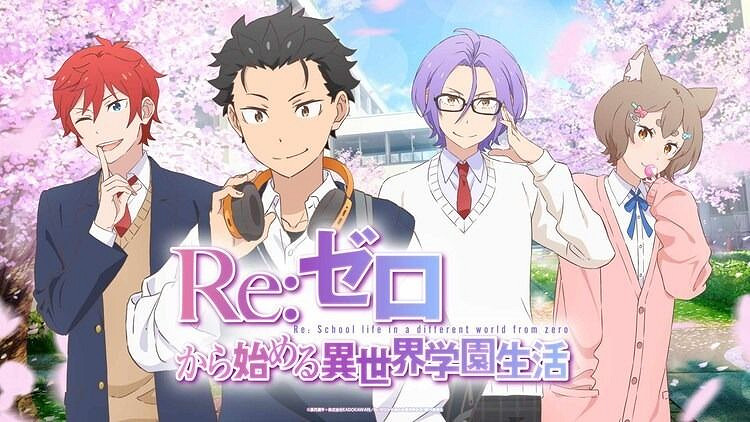 動畫《Re:從零開始的異世界生活》推出全新乙女遊戲 動畫《Re:從零開始的異世界生活》推出全新乙女遊戲