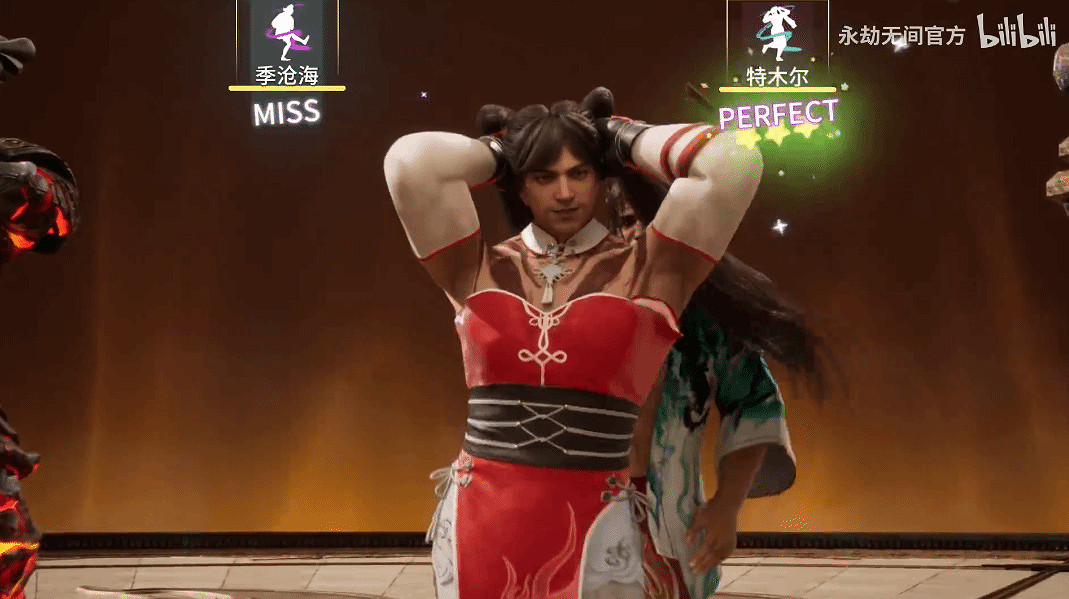 大叔秒變JK蘿莉！《永劫無間》“衣V衣”模式整活實機