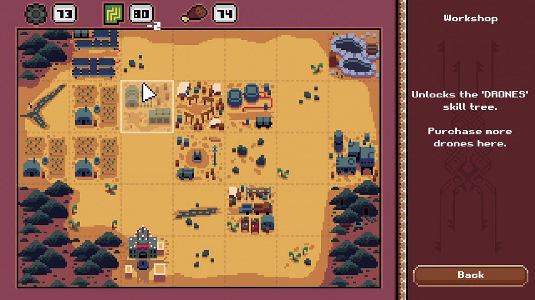 俯視角射擊塔防遊戲《Obliterator-X》Steam頁面 內發售