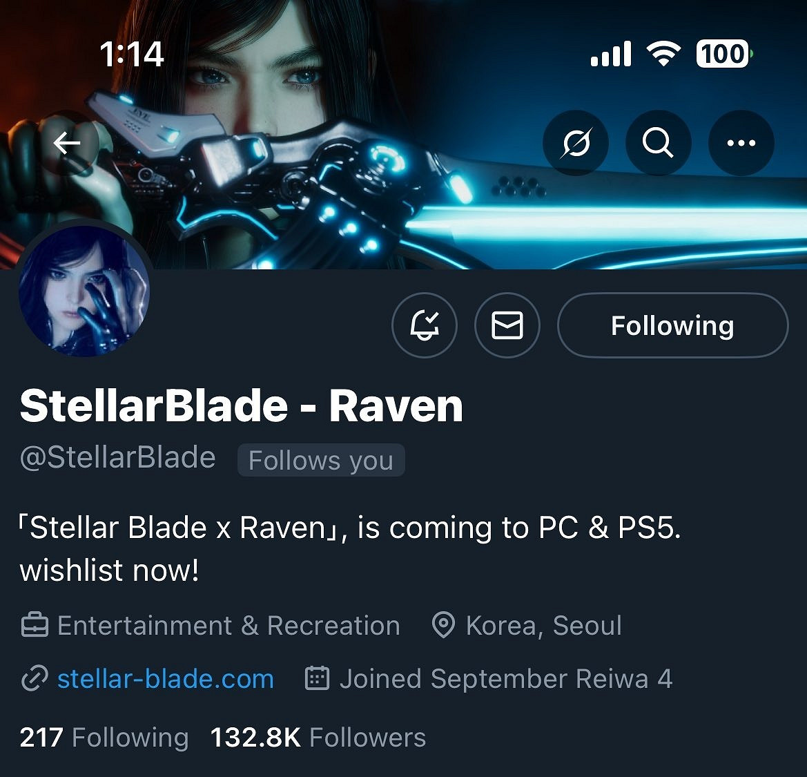 《劍星》官推帳號已被渡鴉控制:頭像和背景圖都換了！