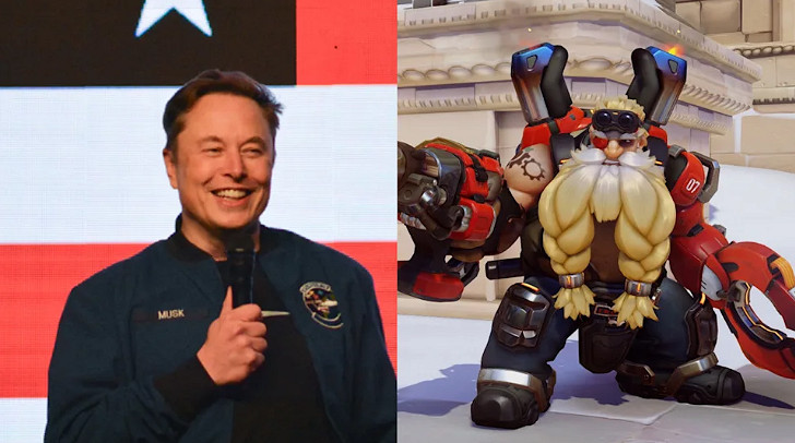 馬斯克被女兒嗆《鬥陣特攻》玩的超爛!區區青銅托比昂