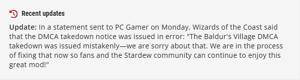 《星露谷物語》博德村Mod下架 威世智致歉盼其回歸 《星露谷物語》博德村Mod下架 威世智致歉盼其回歸