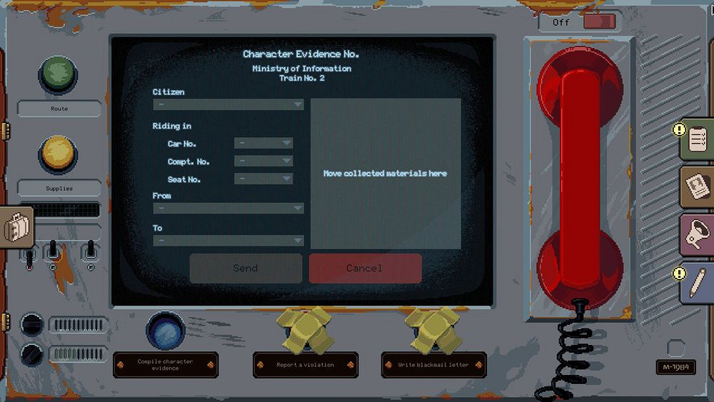 遊戲《旁觀者：列車長》玩家化身列車長監督乘客與同事