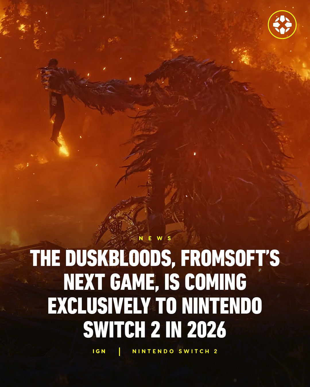 宮崎英高新作《The Duskbloods》公布 Switch 2獨佔