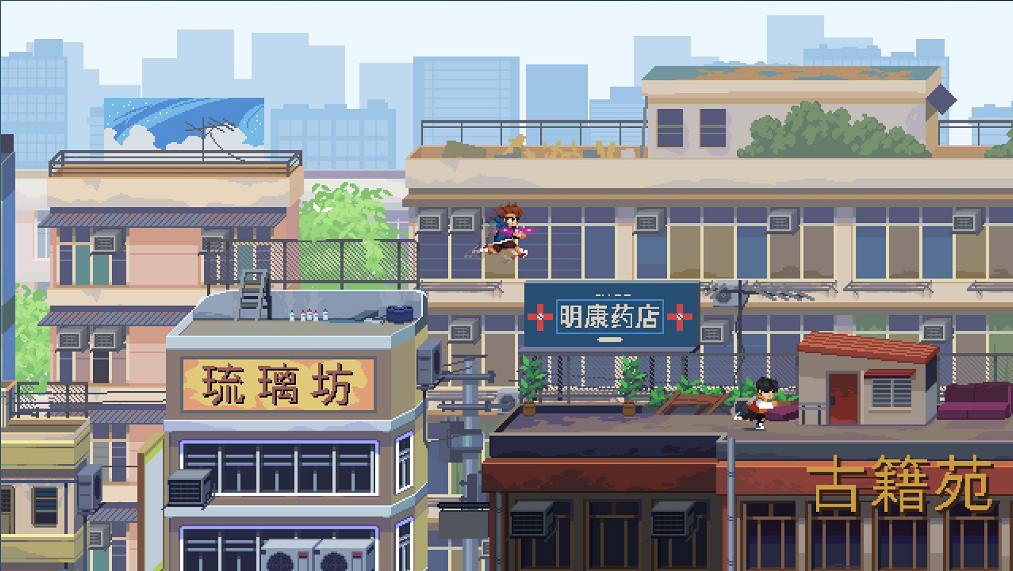 穿越過去遇見落榜美術生？像素風時間旅行冒險遊戲《Back In Time》即將多平台上線