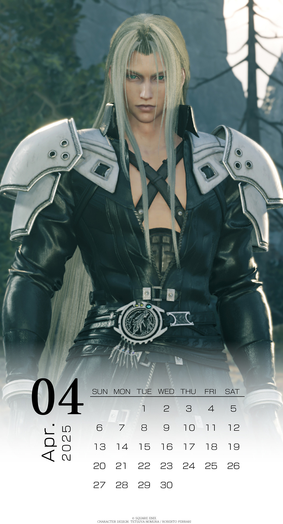 《最終幻想7RE》4月日曆壁紙公布:牛仔蒂法俏皮可愛! 《最終幻想7RE》4月日曆壁紙公布:牛仔蒂法俏皮可愛!