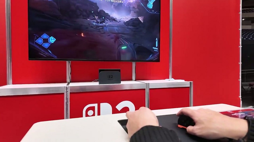 《銀河戰士Prime 4》試玩實機 把Joy Con搖桿當滑鼠