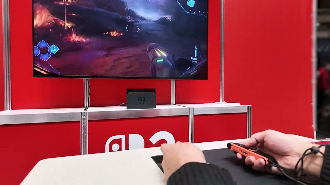 《銀河戰士Prime 4》試玩實機 把Joy Con搖桿當滑鼠