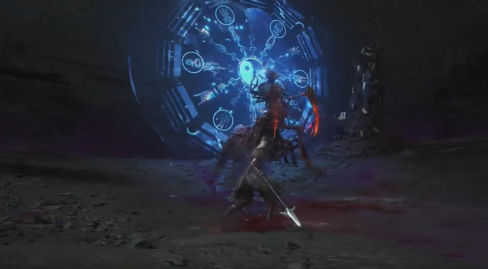 《明末 淵虛之羽》新實機片段：與Boss大蚰蜒進行激戰