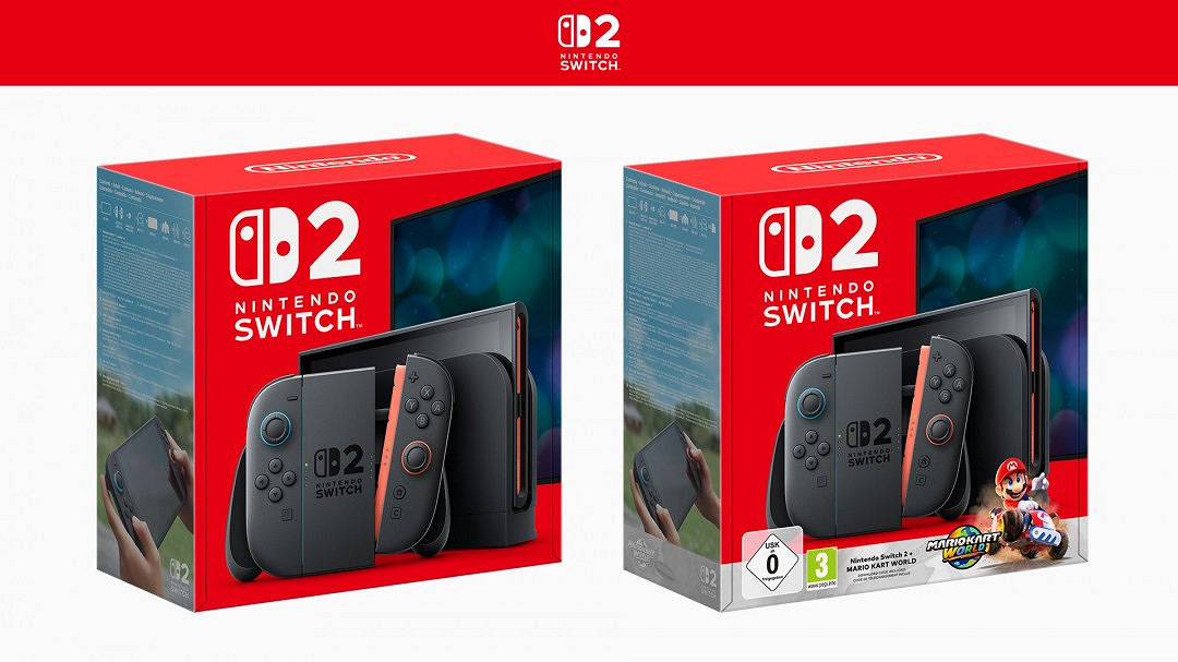 Switch 2外包裝封面和Switch 2遊戲封面公布