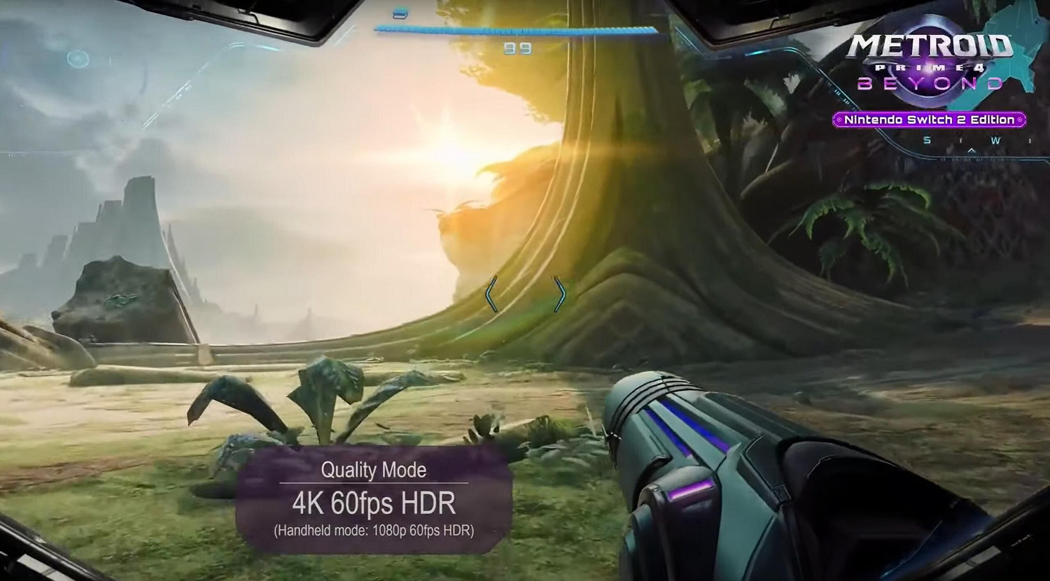 《銀河戰士Prime4超越》Switch2版公布!支援4K/60幀 《銀河戰士Prime4超越》Switch2版公布!支援4K/60幀