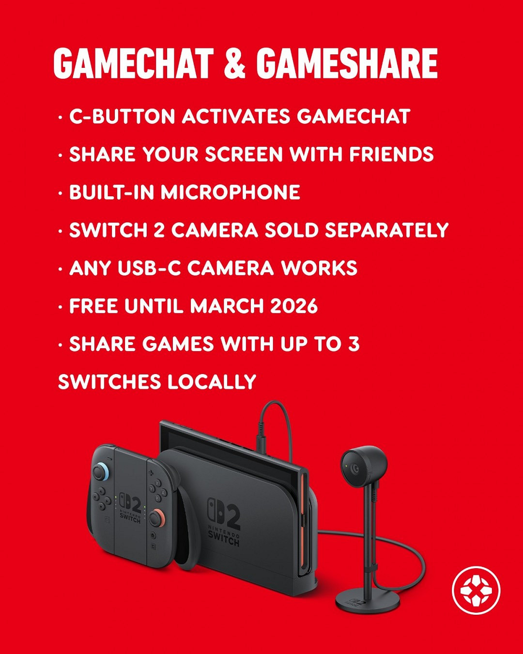 Switch 2硬體規格公布 底座模式支援4K/60FPS