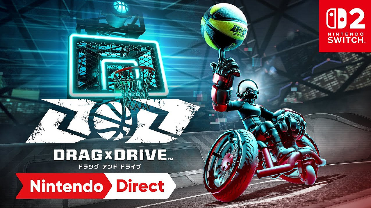 Switch2運動新作《Drag x Drive》手搖joycon快攻上籃
