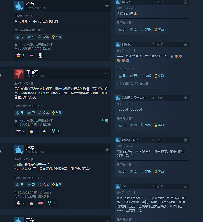 《最後的生還者2》PC版現已發售 Steam特別好評、優化無敵 《最後的生還者2》PC版現已發售 Steam特別好評、優化無敵