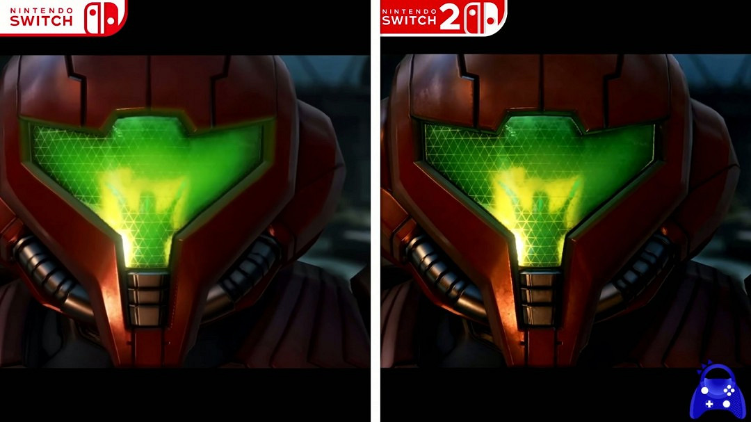 《銀河戰士Prime 4》Switch 2版展示、Switch和Switch 2版畫面對比