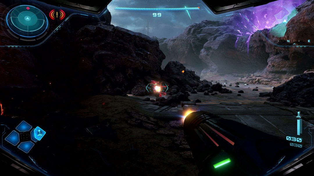 《銀河戰士Prime 4》Switch 2版展示、Switch和Switch 2版畫面對比