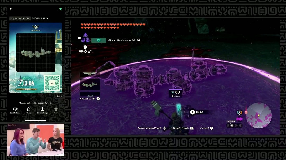 《薩爾達傳說：王國之淚》Switch 2新玩法展示 Zelda Notes App