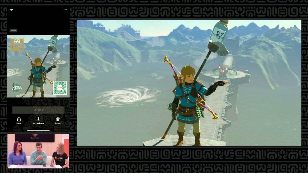 《薩爾達傳說：王國之淚》Switch 2新玩法展示 Zelda Notes App