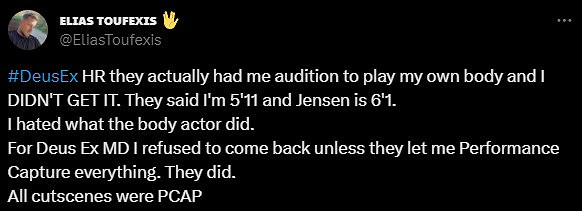 《駭客入侵》主角配音演員想做動捕 因“個子太矮”被拒 《駭客入侵》主角配音演員想做動捕 因“個子太矮”被拒