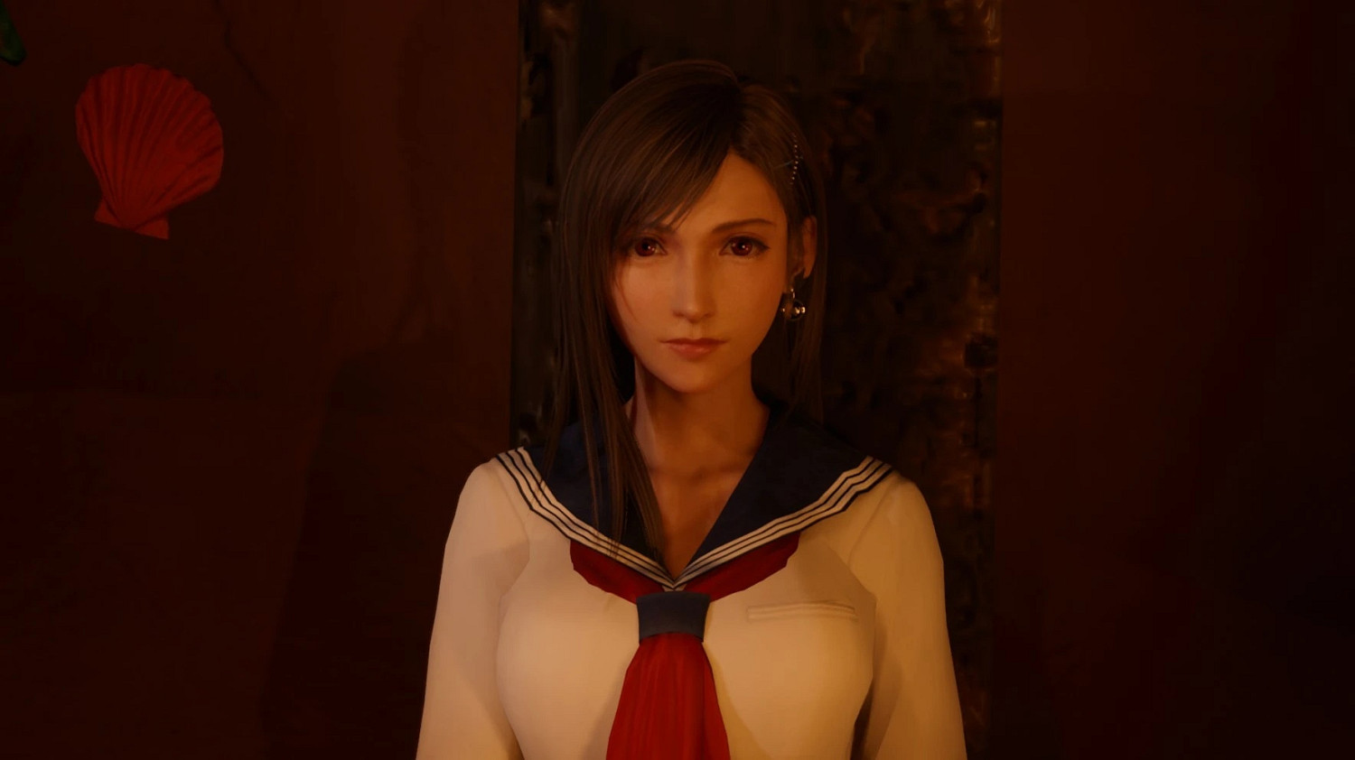 《FF7重生》蒂法全新服裝Mod：高中校服不要太清純！