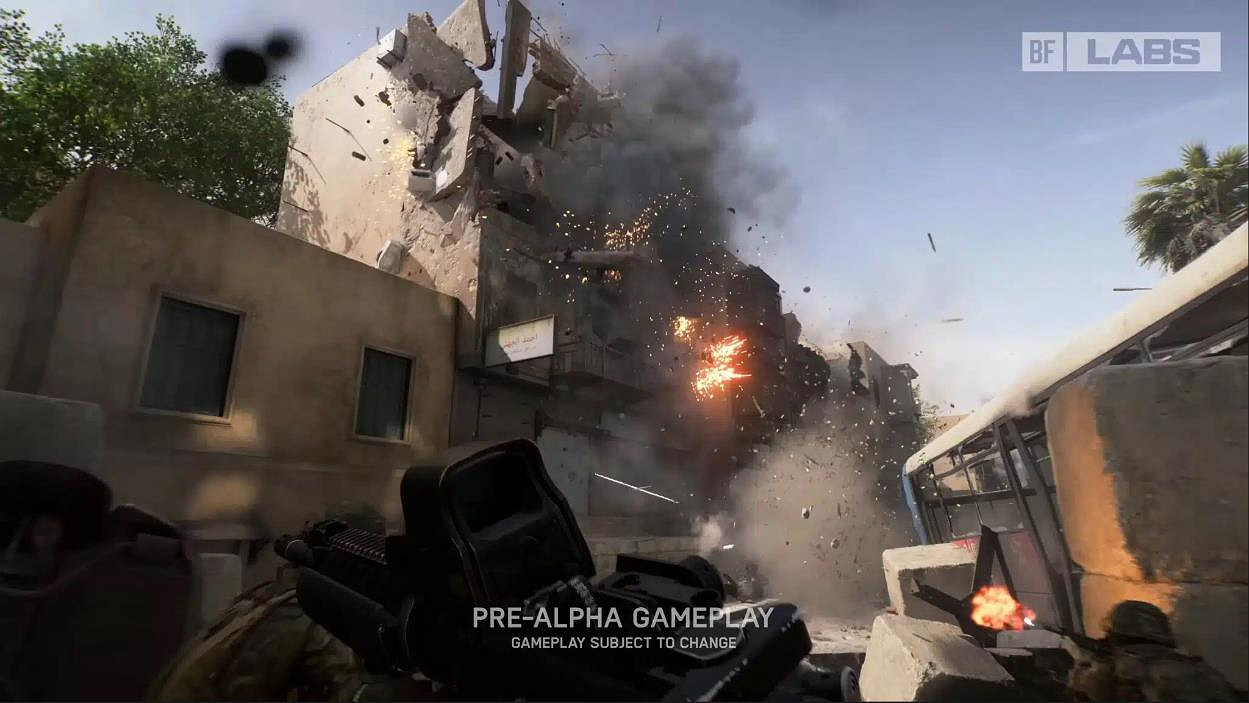 泄露影片顯示《戰地》新作中 近戰武器可破壞建築物! 泄露影片顯示《戰地》新作中 近戰武器可破壞建築物!