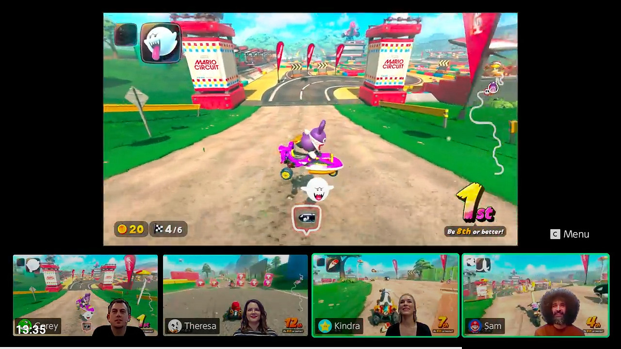 《瑪利歐賽車世界》新試玩:淘汰賽模式/GameChat玩法 《瑪利歐賽車世界》新試玩:淘汰賽模式/GameChat玩法