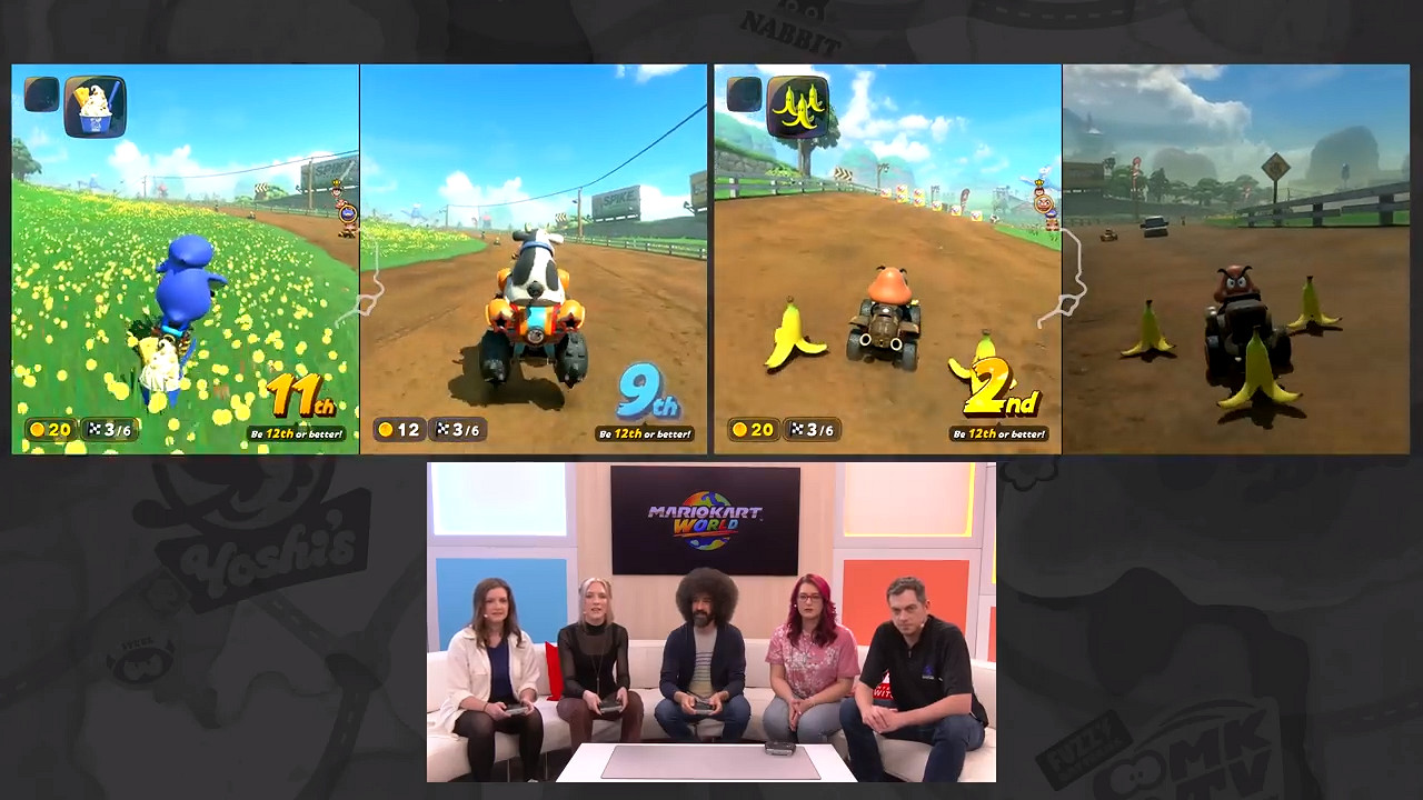 《瑪利歐賽車世界》新試玩:淘汰賽模式/GameChat玩法 《瑪利歐賽車世界》新試玩:淘汰賽模式/GameChat玩法