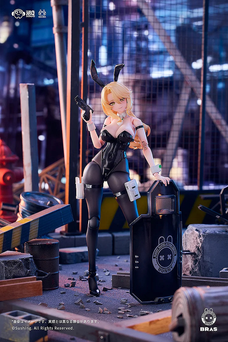 《BUNNY RAPID ACTION SQUAD》愛蓮娜1/12可動模型預售 《BUNNY RAPID ACTION SQUAD》愛蓮娜1/12可動模型預售