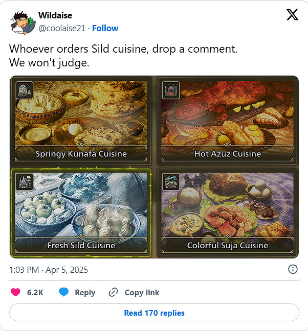 《怪獵荒野》玩家熱議最難吃的料理!素食主義者奪冠 《怪獵荒野》玩家熱議最難吃的料理!素食主義者奪冠