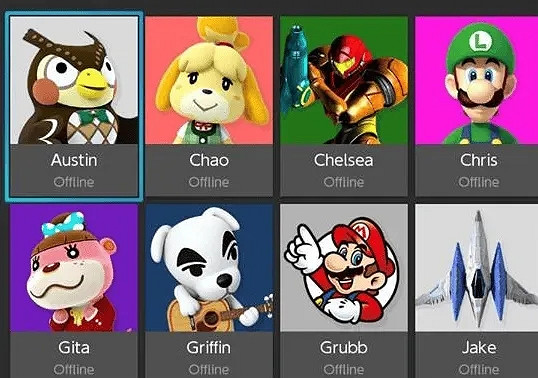 Switch2可以給每一位好友備注暱稱 以防他們突然改名