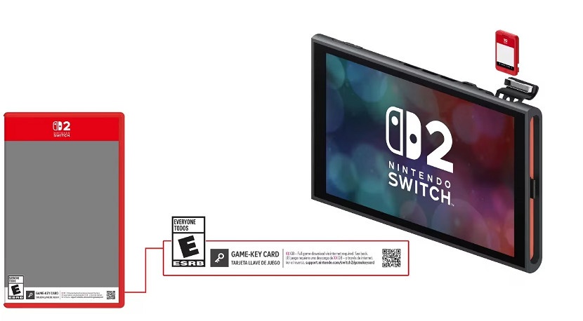 Switch 2實體遊戲卡還是苦的！任天堂防誤食措施還在