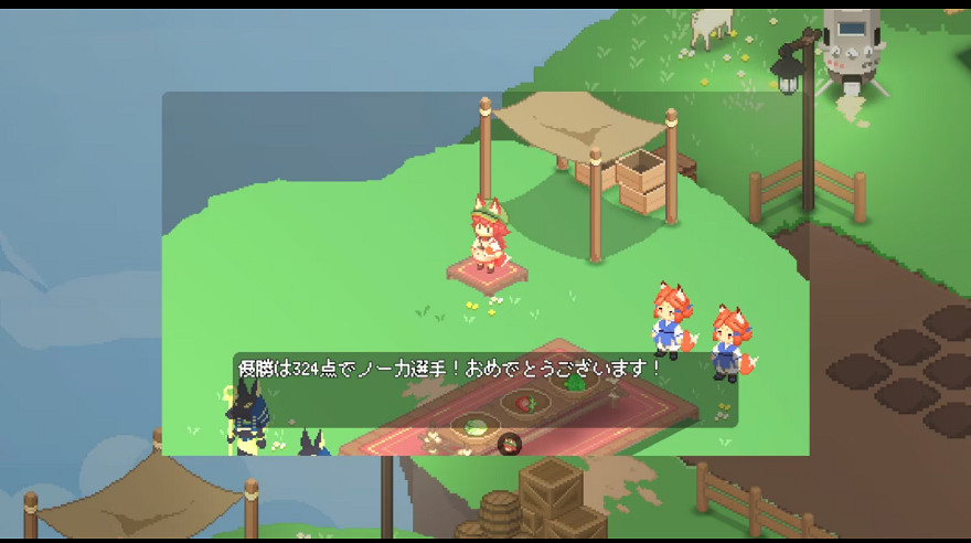 治愈系像素農場經營《空島小農》亮相!小狐娘拔草堆肥