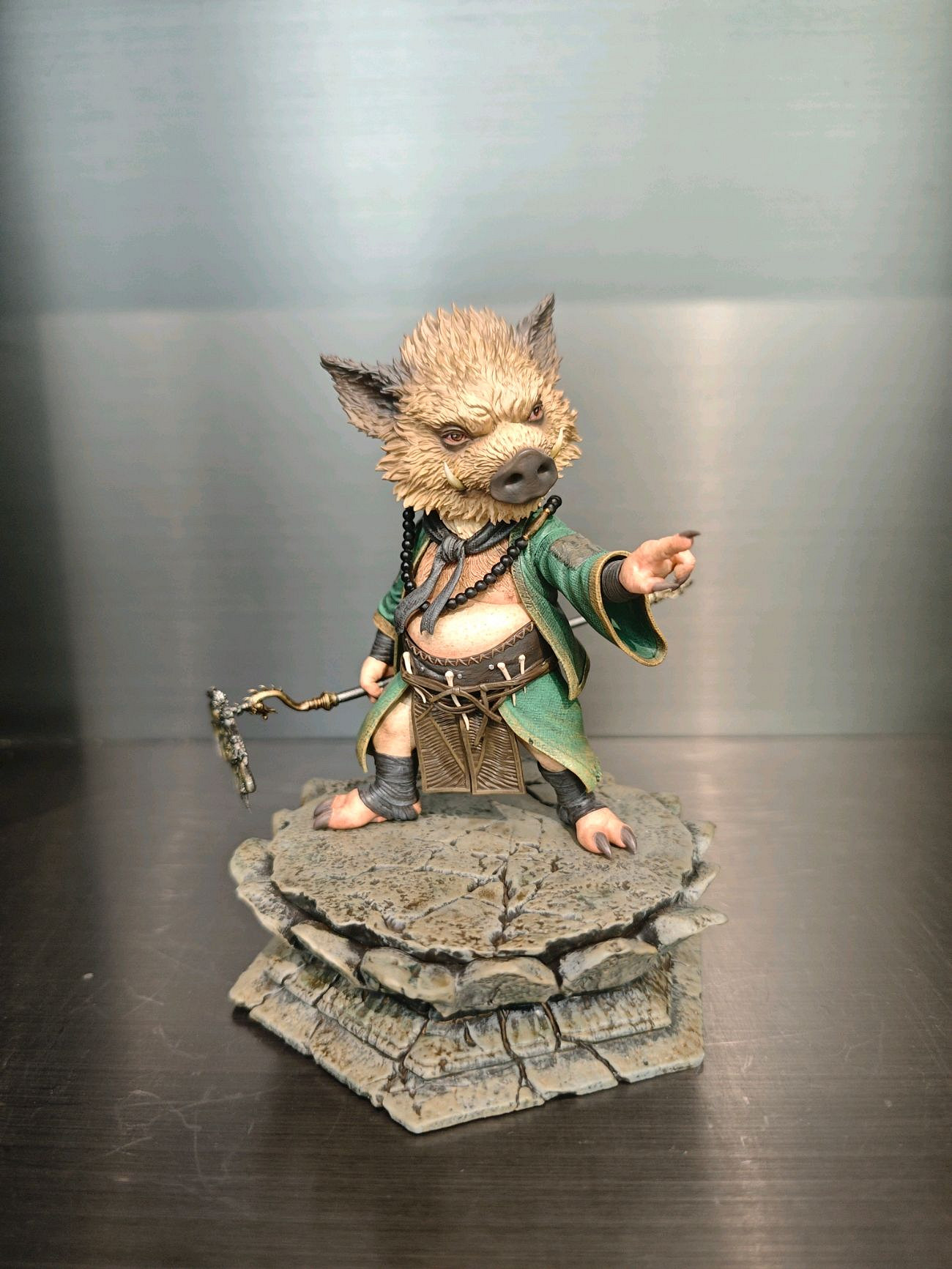 吧友曬《黑神話》藝術展現場照:大量精美公仔雕像 ! 吧友曬《黑神話》藝術展現場照:大量精美公仔雕像 !